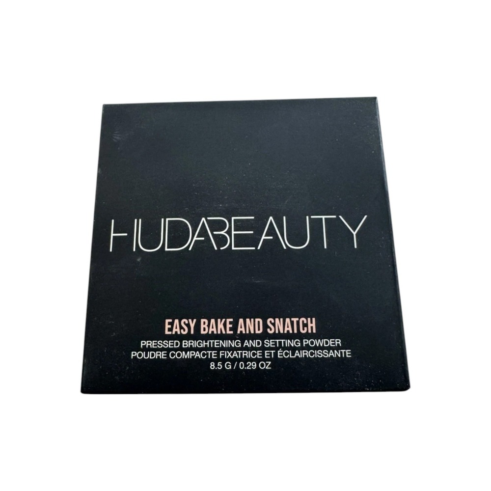 Huda Beauty Easy Bake and Snatch Pressed Brightening Setting Powder PEACH PIE